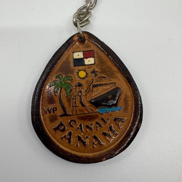 Vintage Panama Keychain - Picture 1 of 4